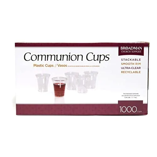 Broadman Church Supplies Plastic Communion Cups